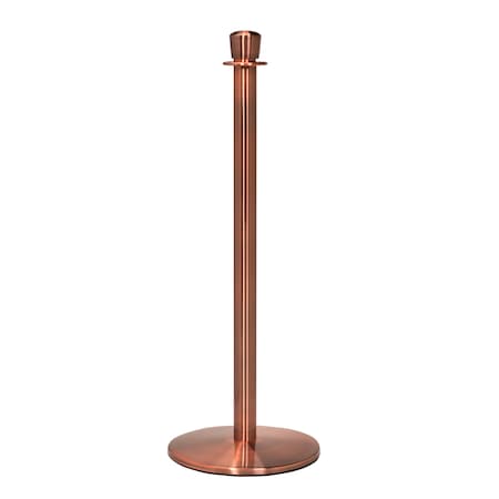 Queue Solutions Elegance 451, Crown Top, Profile Base, Antique Copper ELC451-AC